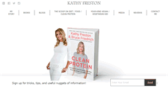 Desktop Screenshot of kathyfreston.com